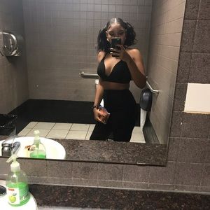 Black Two Piece Outfit